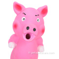 Jouet de cochon en latex en forme de cochon drôle Squeaky MToy